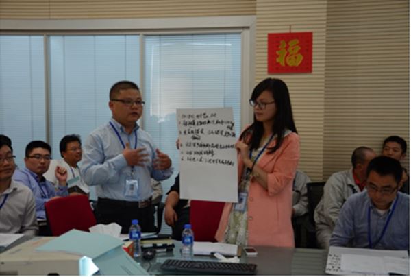 慧聚藥業(yè)開展中層管理人員技能提升訓練